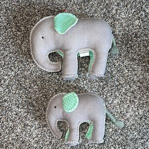 Elephant plush decor